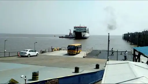 hajira to ghogha